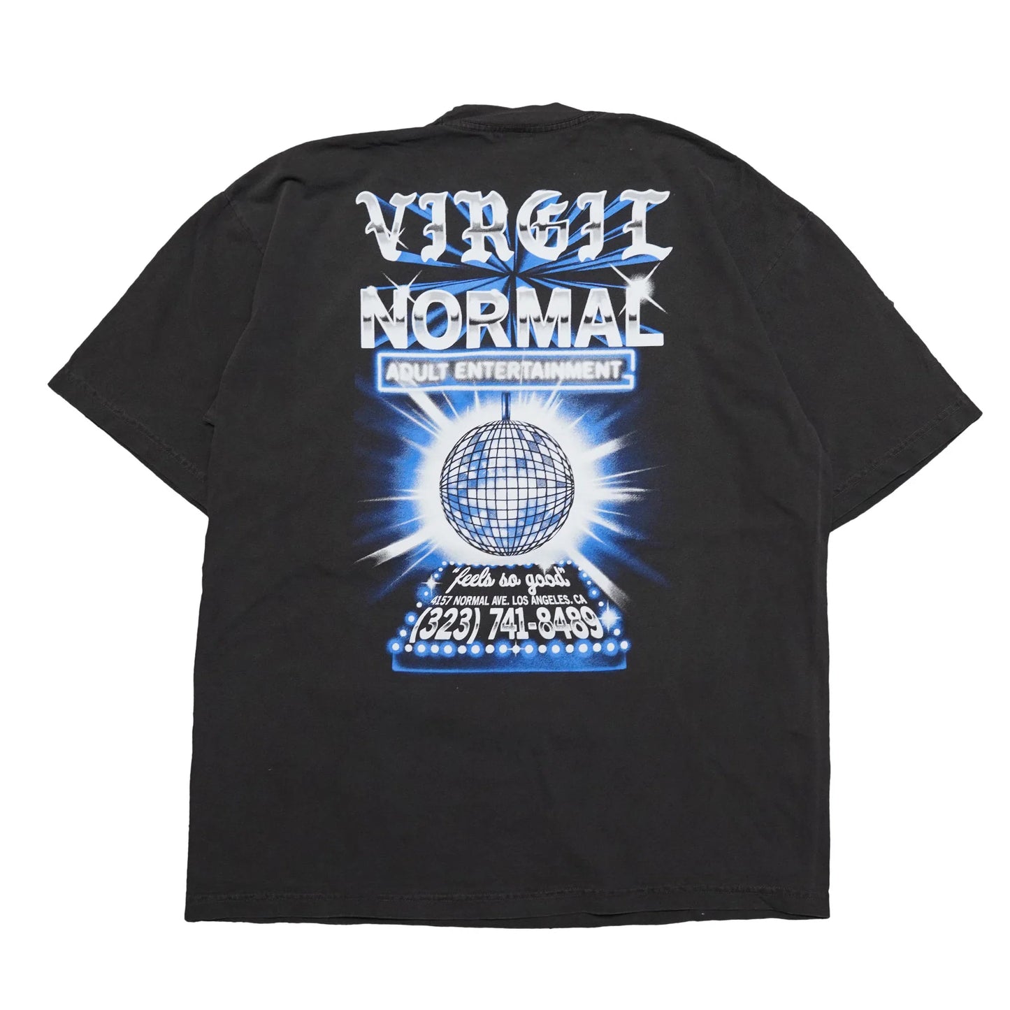 VIRGIL NORMAL DISCO BALL SHORT SLEEVE T-SHIRT - VINTAGE BLACK
