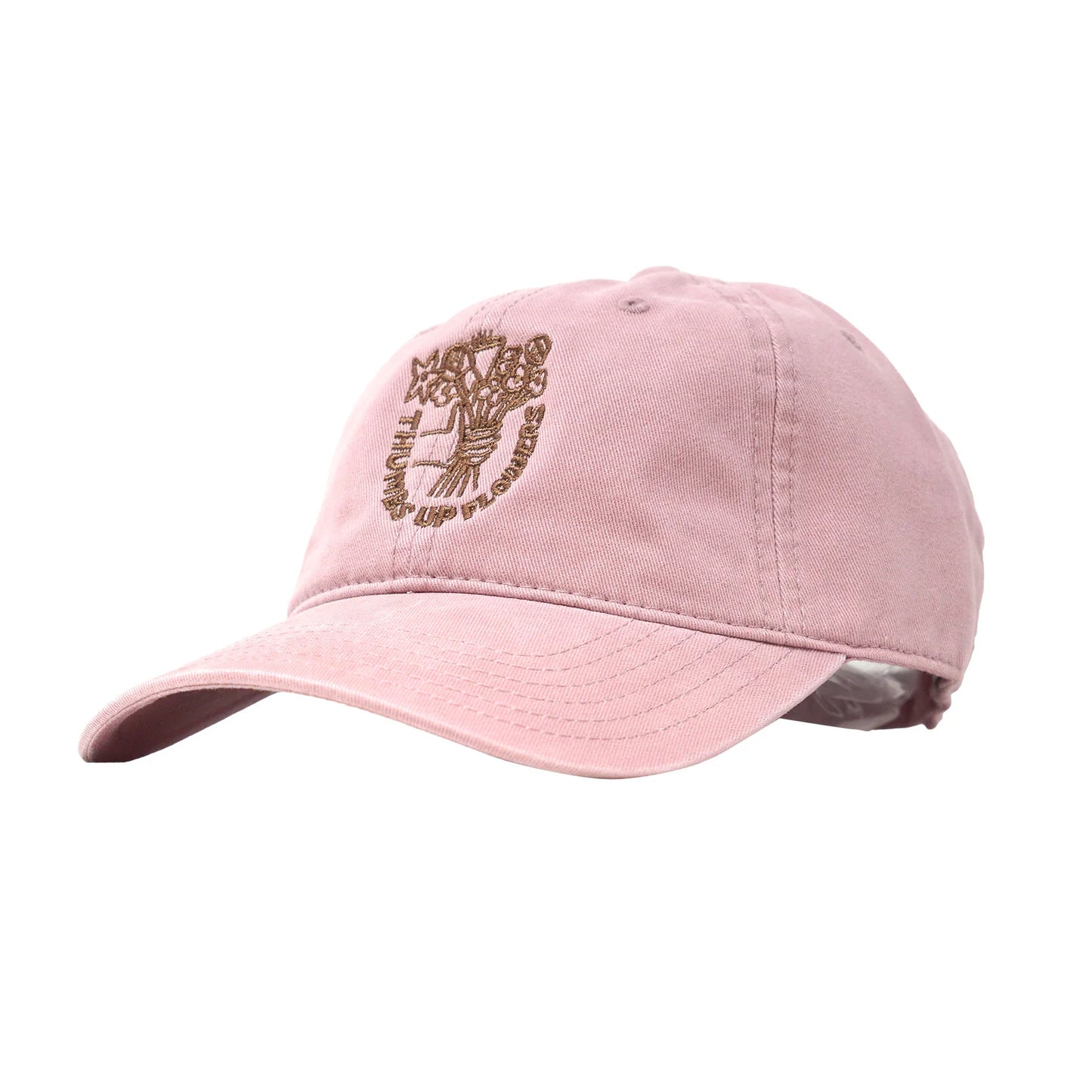 TUF 6 PANEL HAT - Dusty Pink-