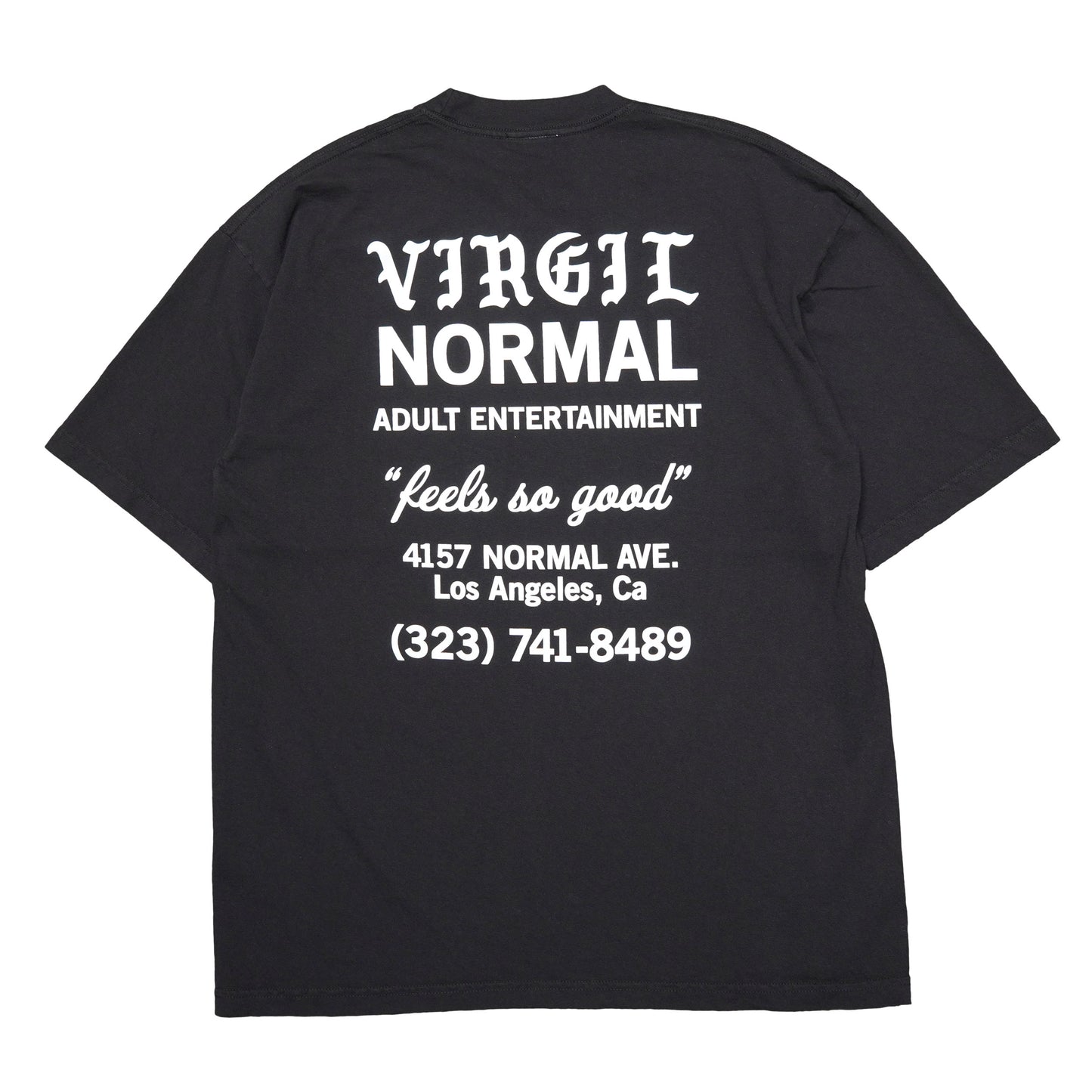 VIRGIL NORMAL THE SHOP T-SHIRT - BLACK