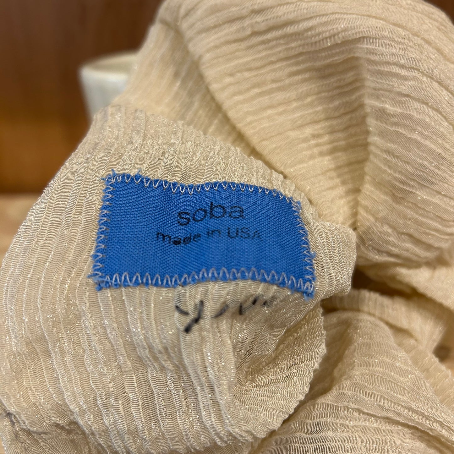 Soba スクランチー ーオフホワイトー