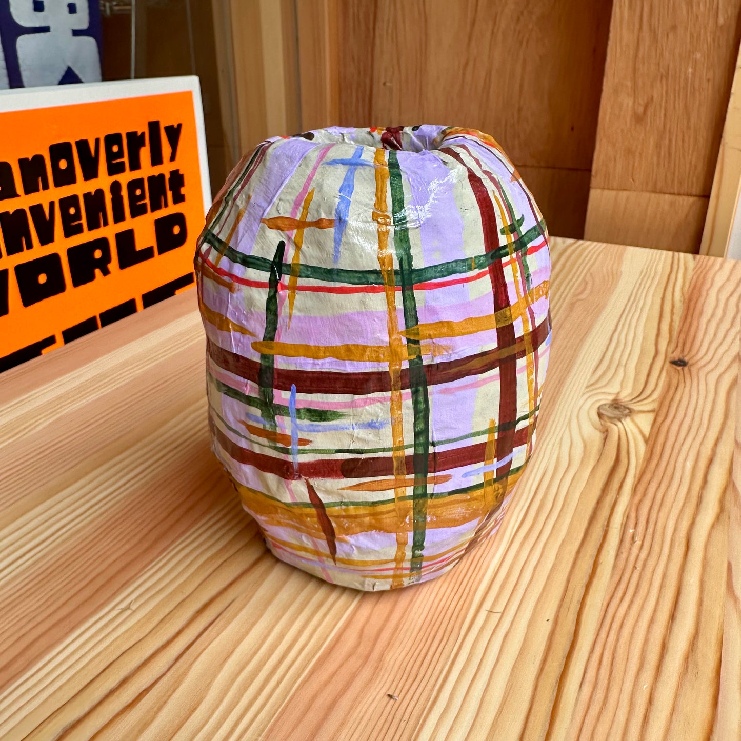 PAPER-MACHE VASE by THUMBS UP FLOWERS #4