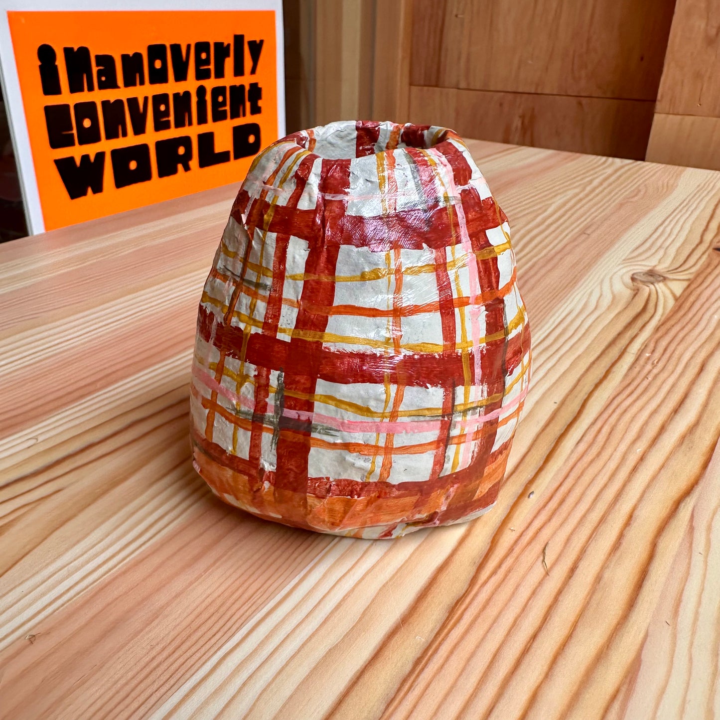 PAPER-MACHE VASE by THUMBS UP FLOWERS #5