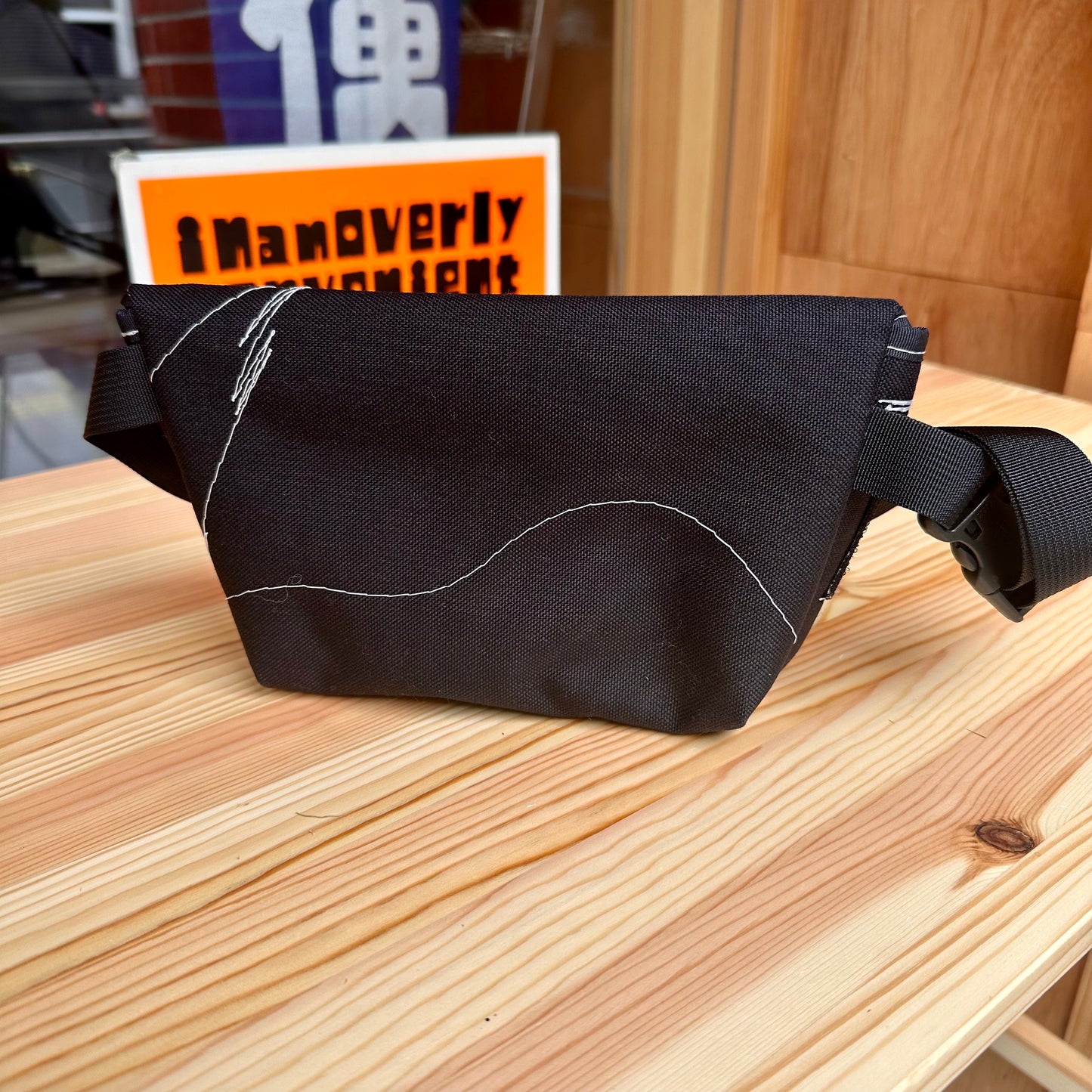 TASO WORKSHOP HIP BAG / Black