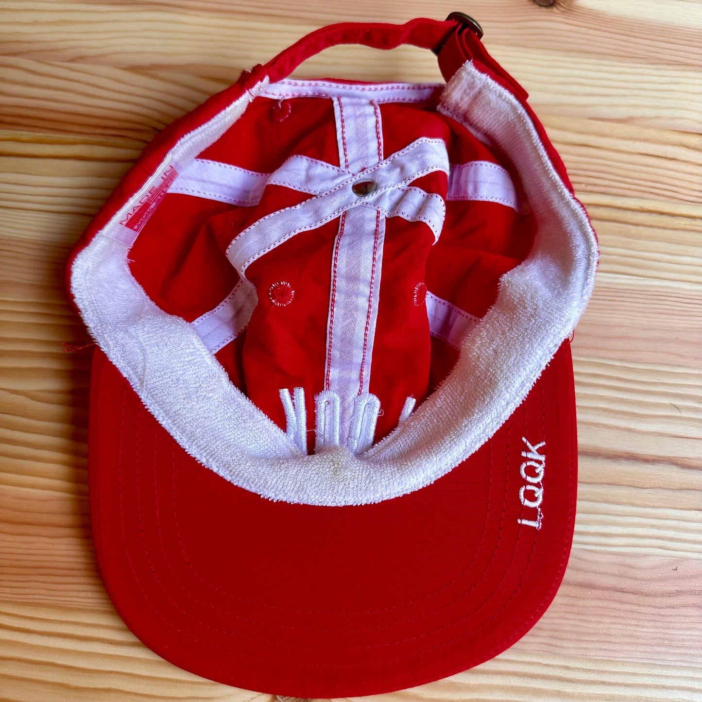 VINTAGE CAP LOOK (RED)