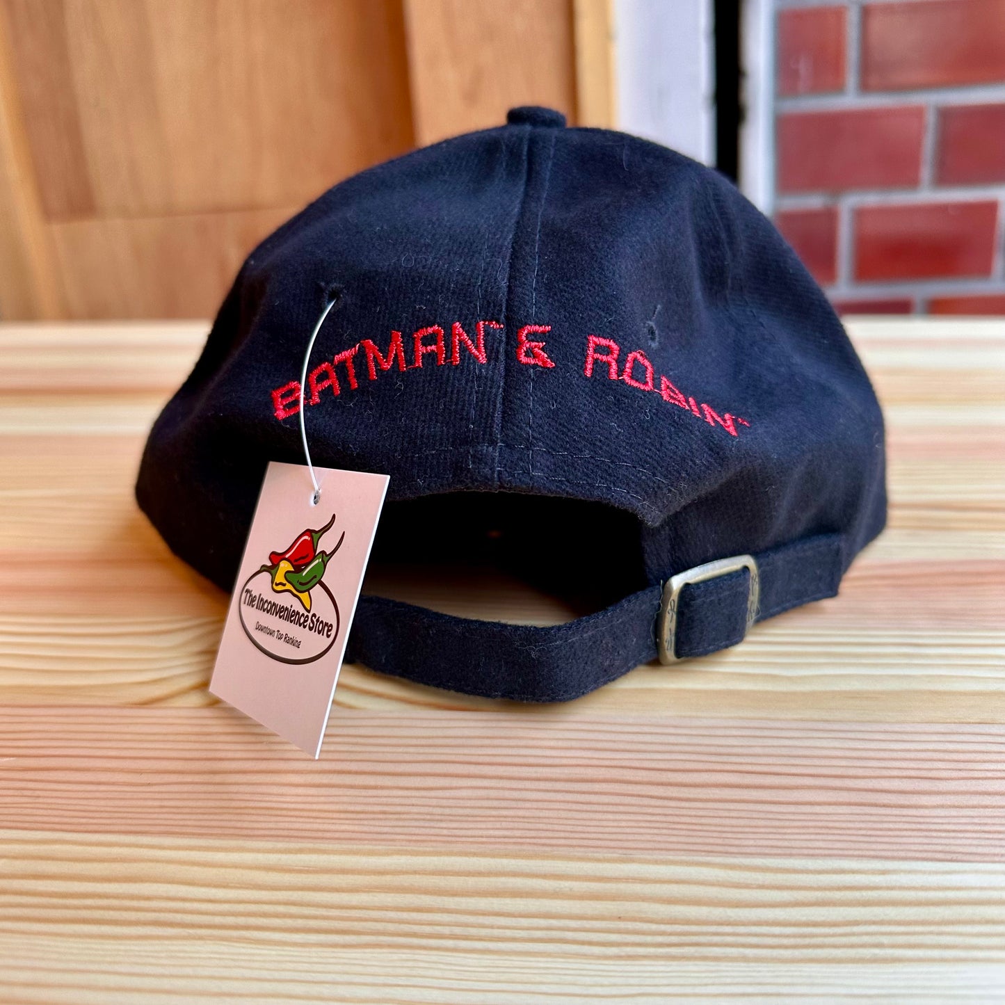 VINTAGE CAP BATMAN & ROBIN (BLACK)