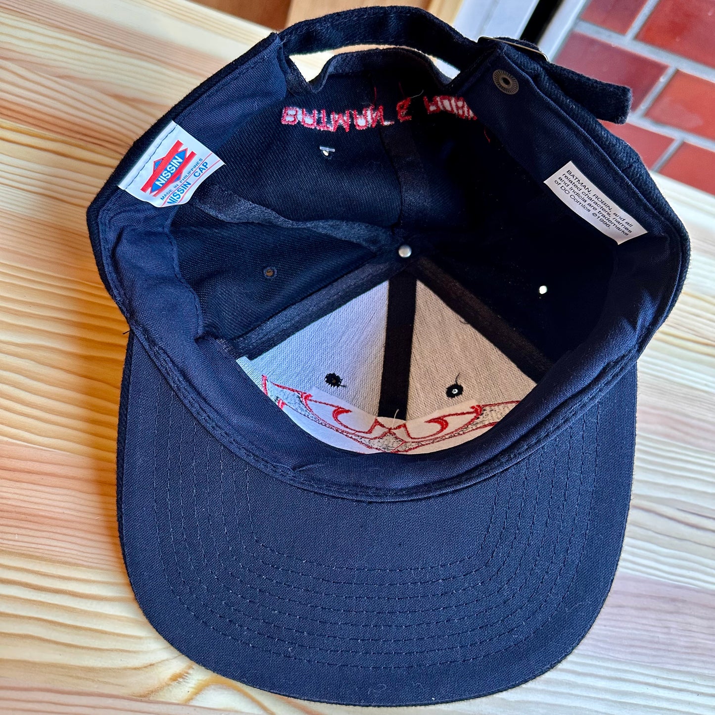 VINTAGE CAP BATMAN & ROBIN (BLACK)