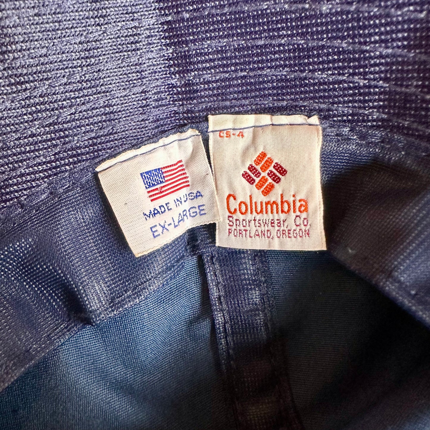 VINTAGE HAT CAP COLUMBIA (NAVY)