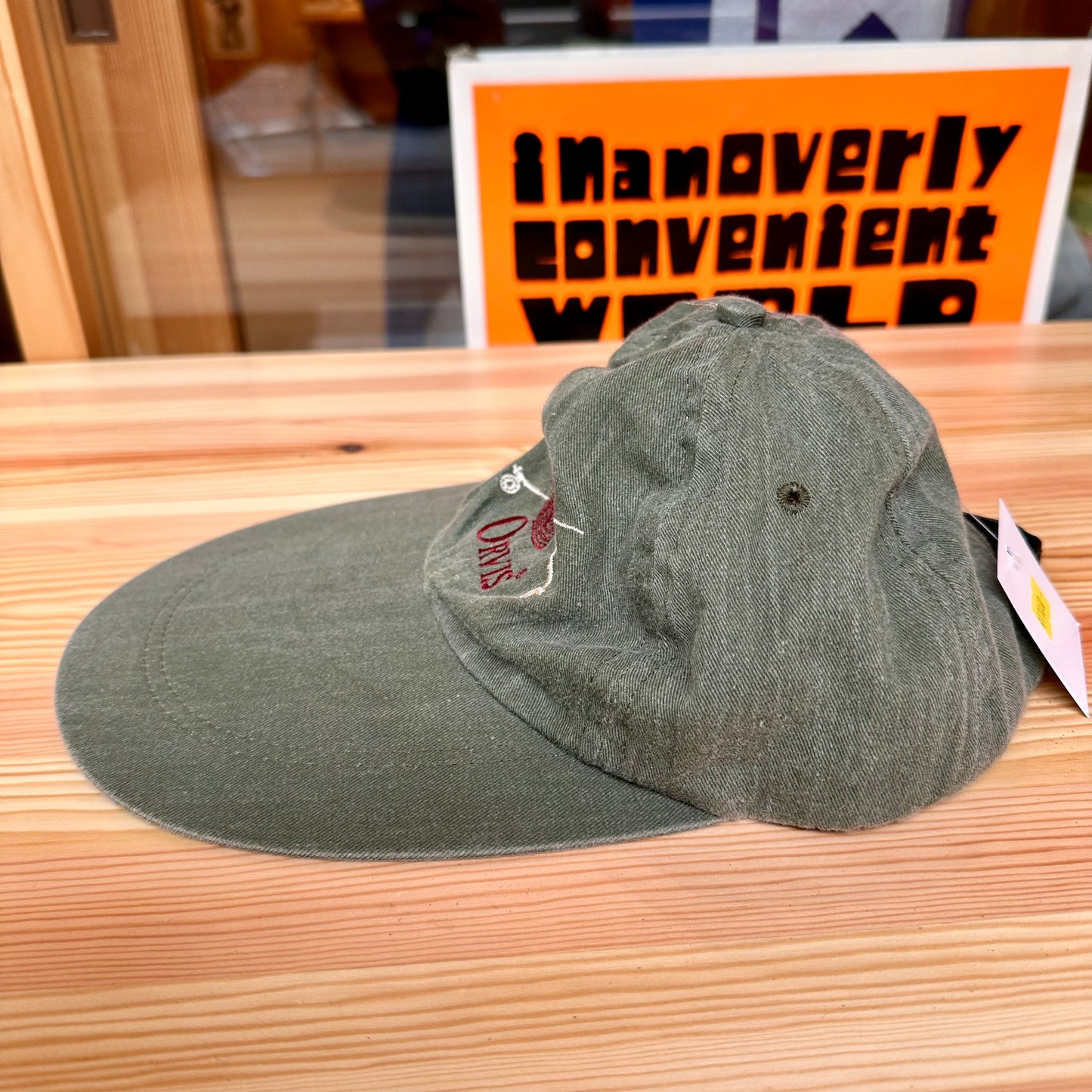 VINTAGE CAP ORVIS (OLIVE)