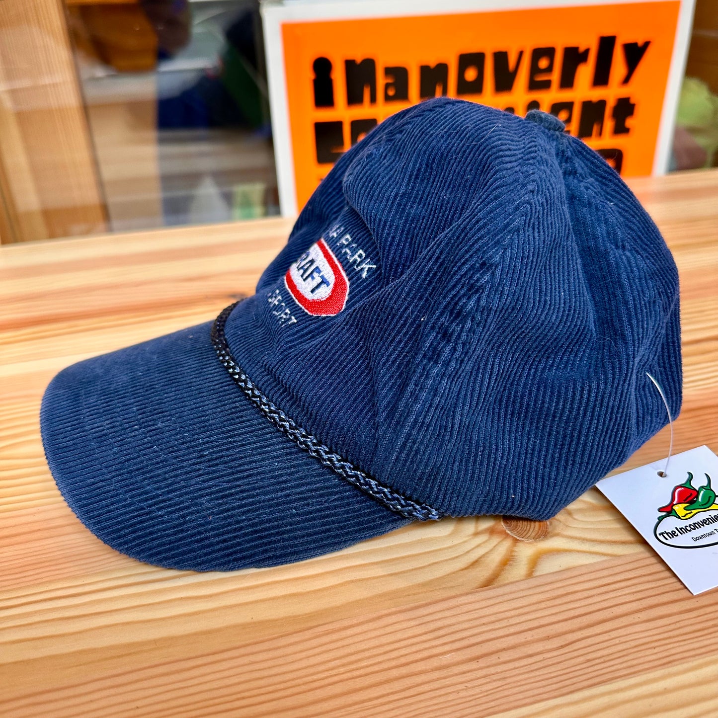 VINTAGE CAP KRAFT (NAVY)