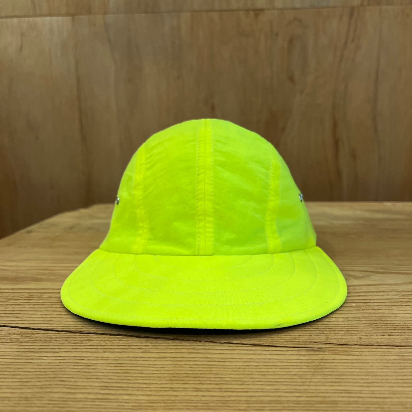 LONG BILL 4 PANEL HAT BY M.I.T NEON YELLOW