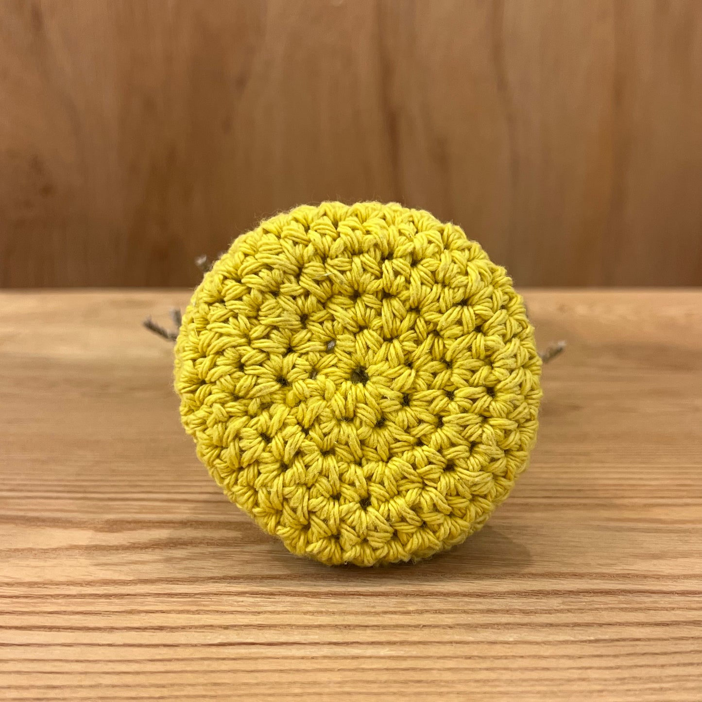 TUF HANDMADE KNIT VASE YELLOW
