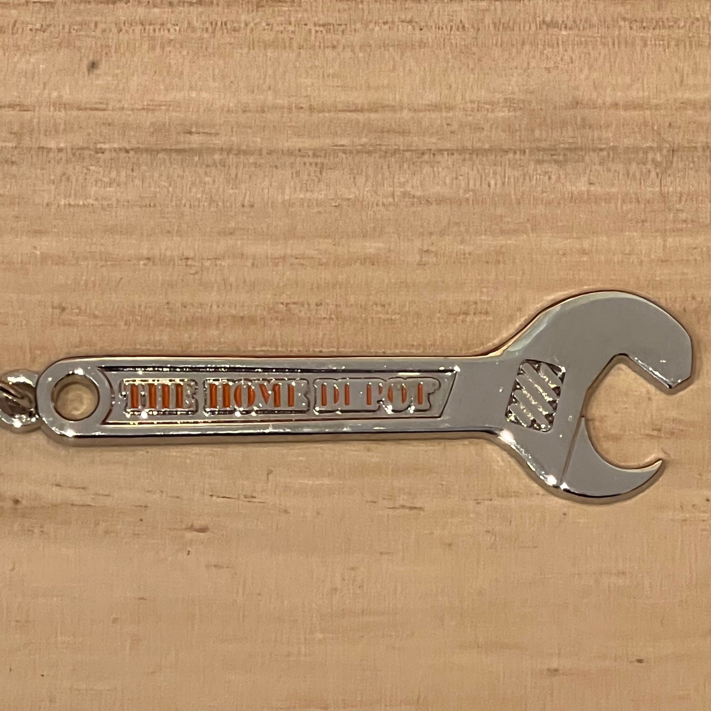 The Home Depot Wrench Key Chain/Bottle Opener