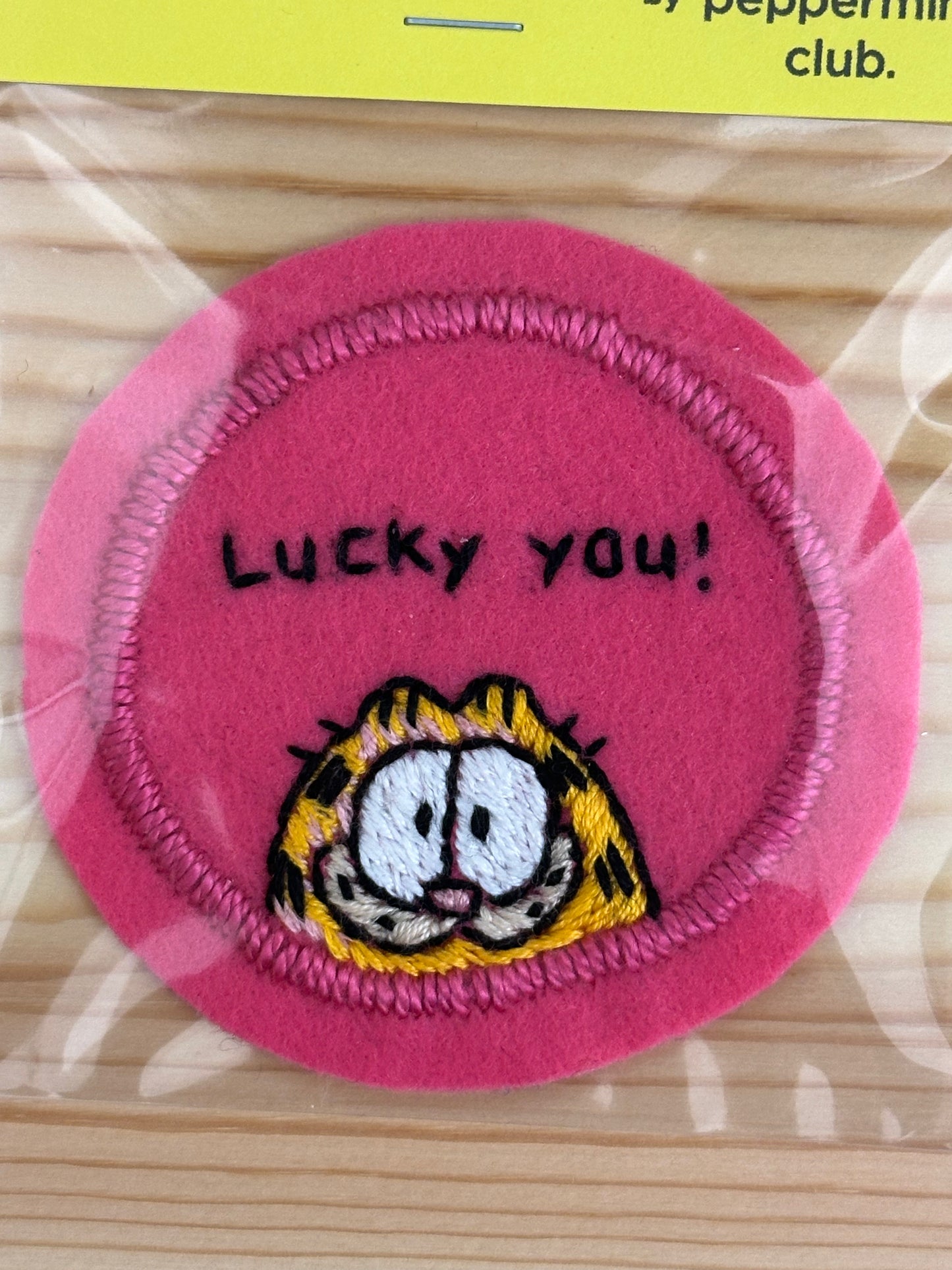 Handmade Patch by Peppermint Club -Lucky You!
