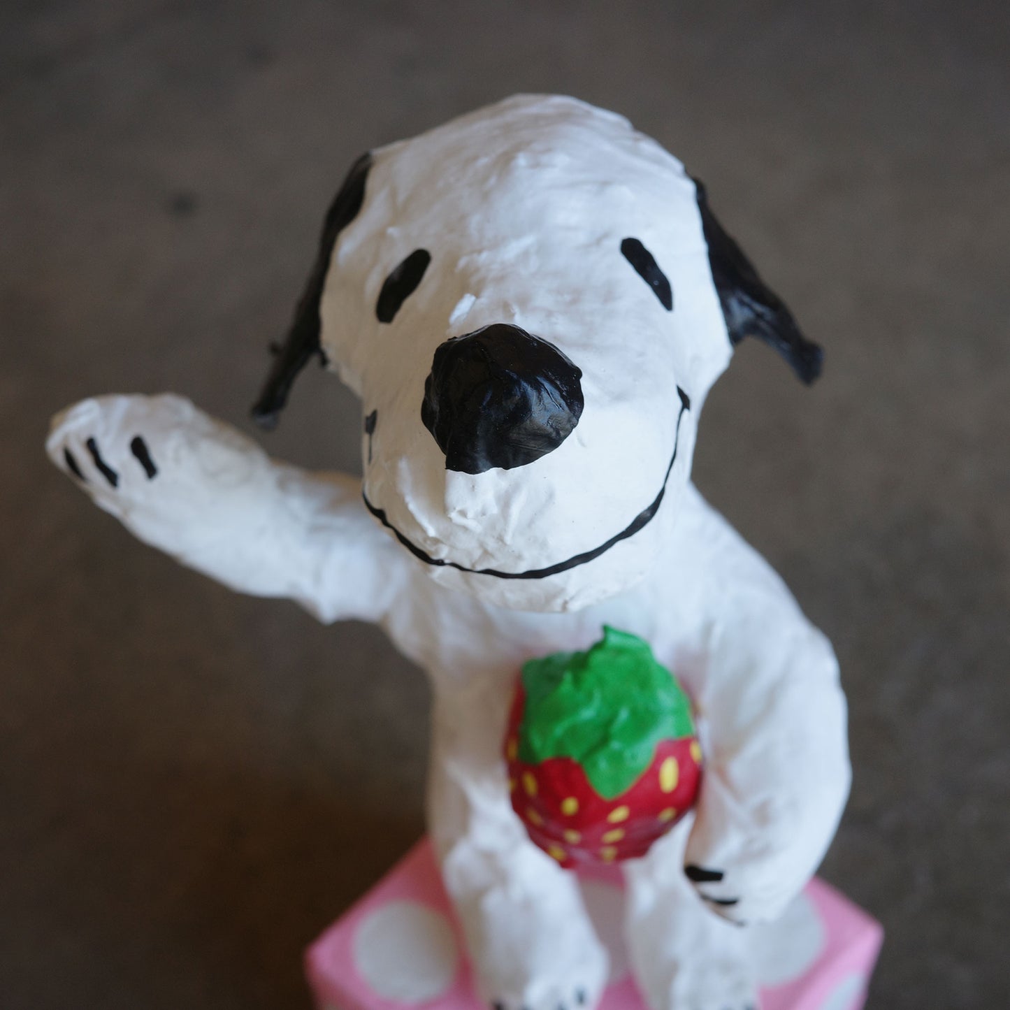 SNOOPY PAPER MACHE BY KIM BASE
