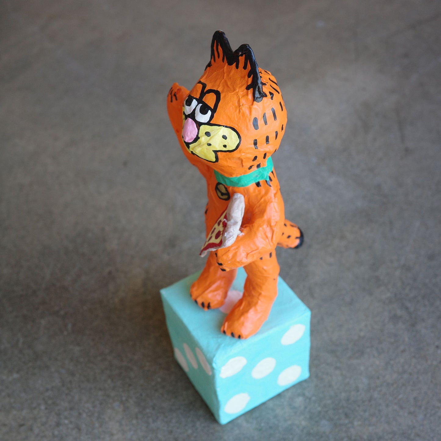GARFIELD PAPER MACHE BY KIM BASE