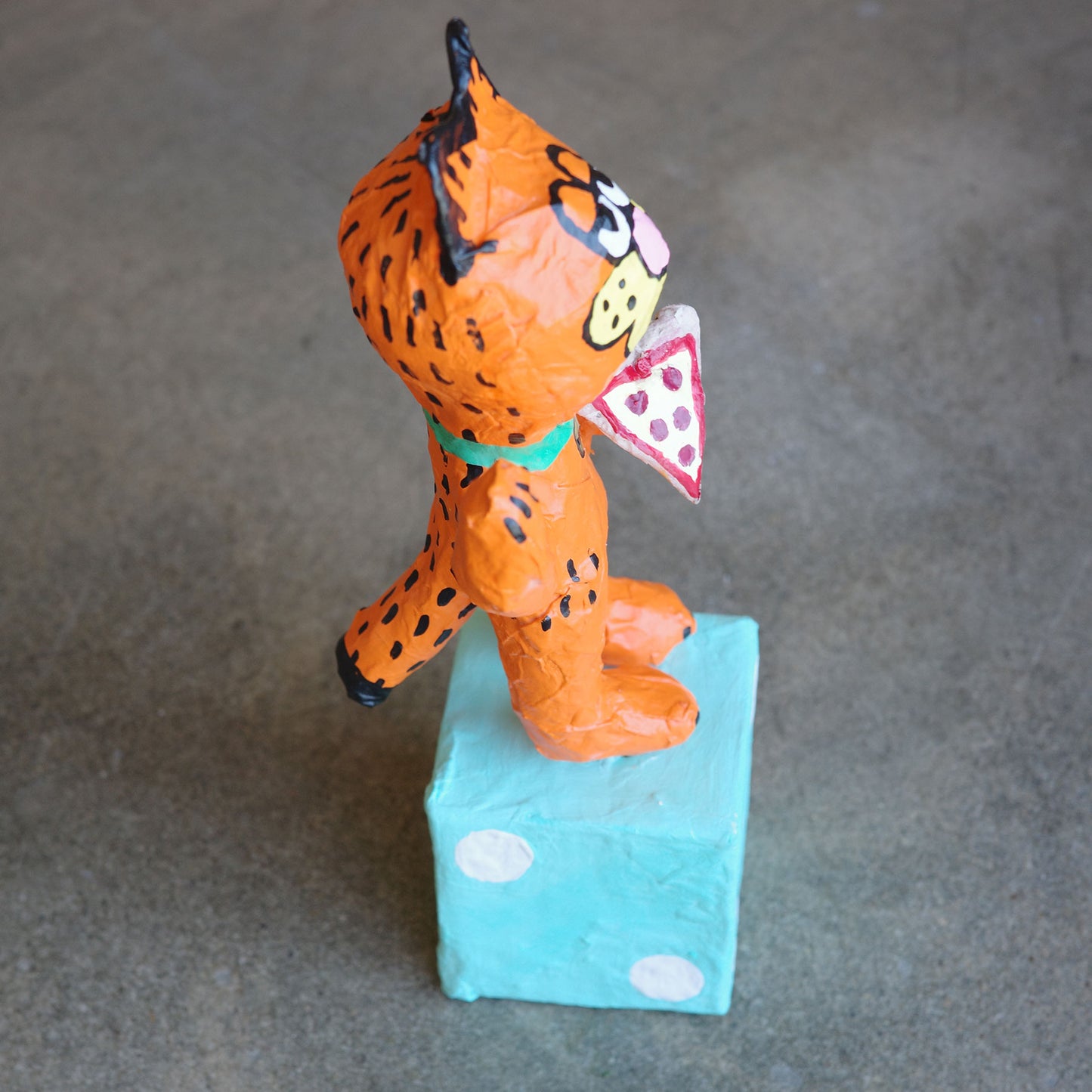 GARFIELD PAPER MACHE BY KIM BASE