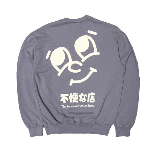 Kanban Face SWEATSHIRT Charcoal