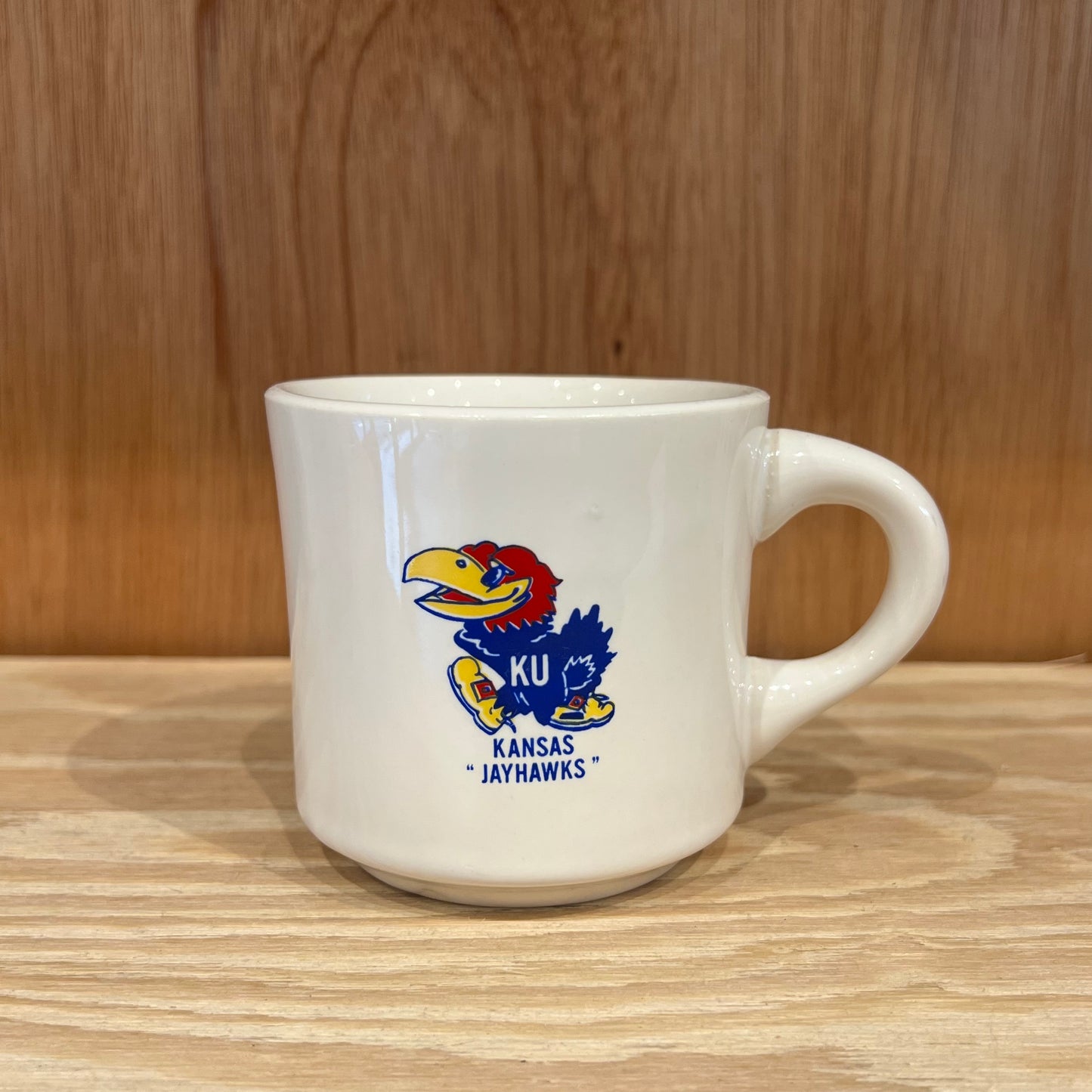 VINTAGE MUG CUP - KANSAS JAYHAWKS