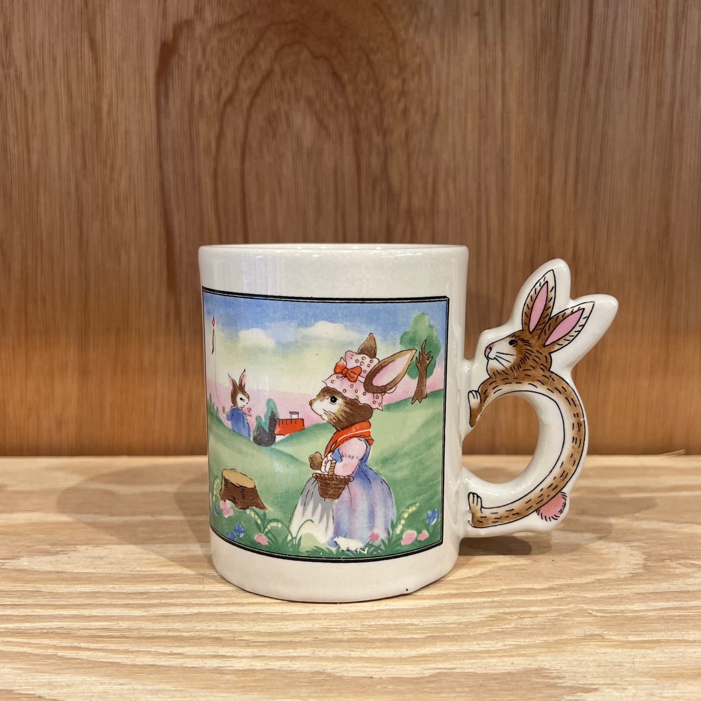 VINTAGE MUG CUP - RABIT