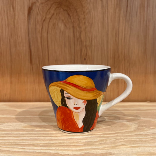 VINTAGE MUG CUP - THE LADY