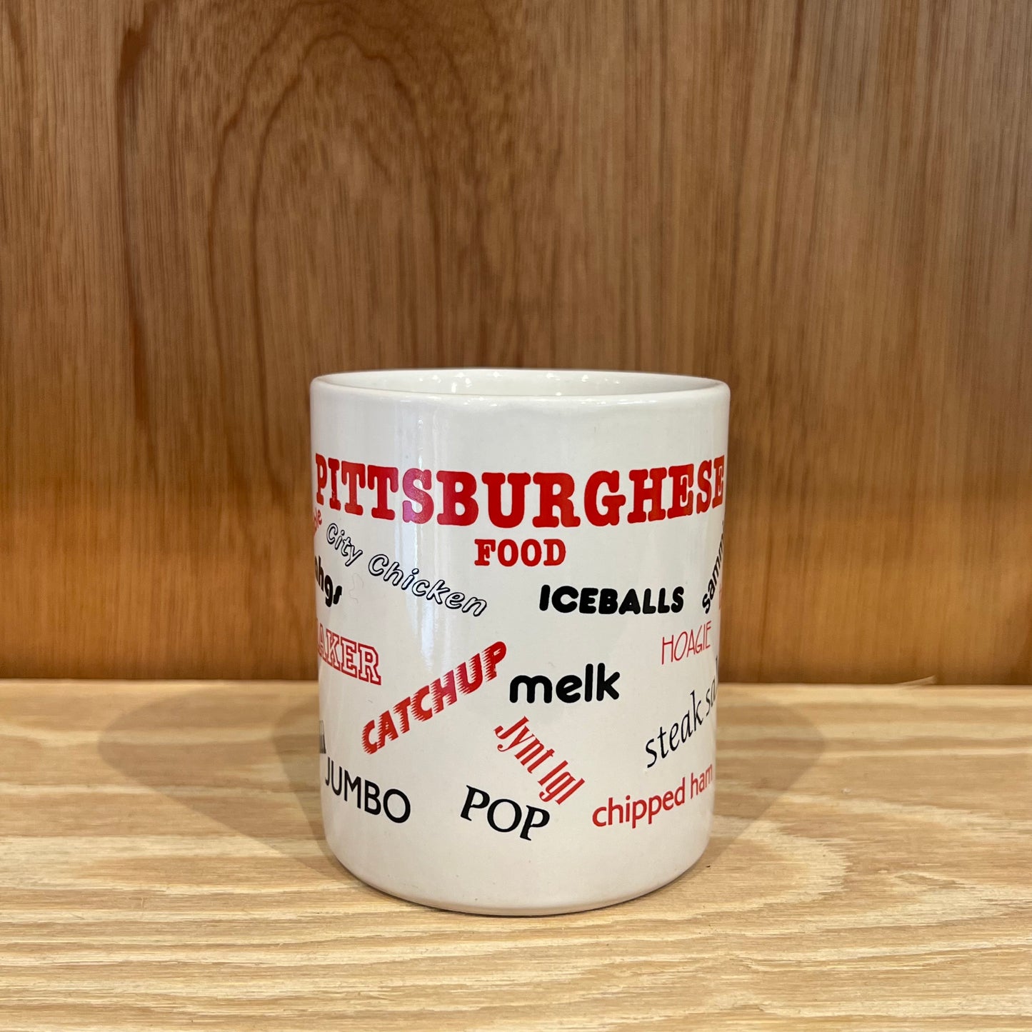 VINTAGE MUG CUP - RANDOM WORDS