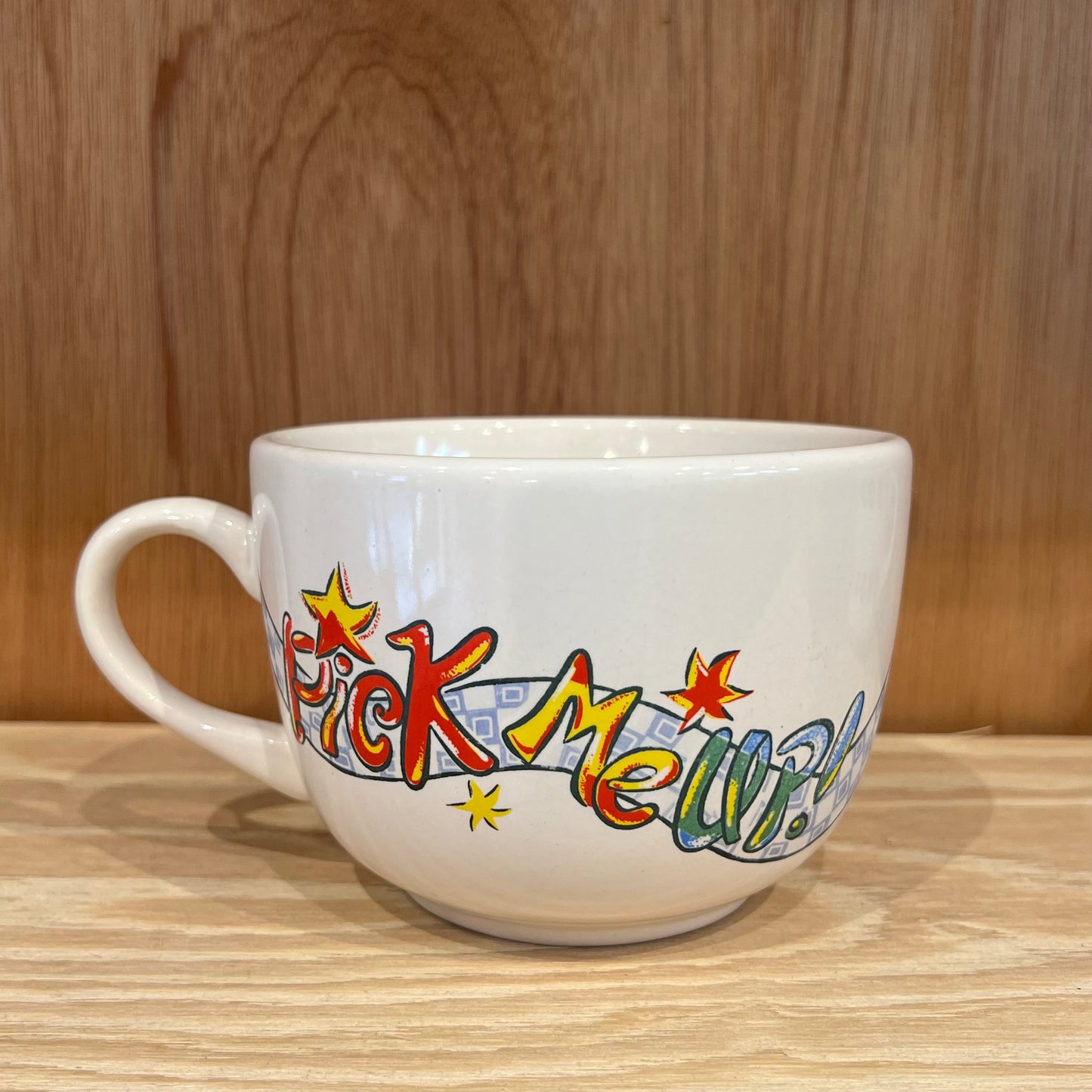 VINTAGE MUG CUP - FUCK ME UP