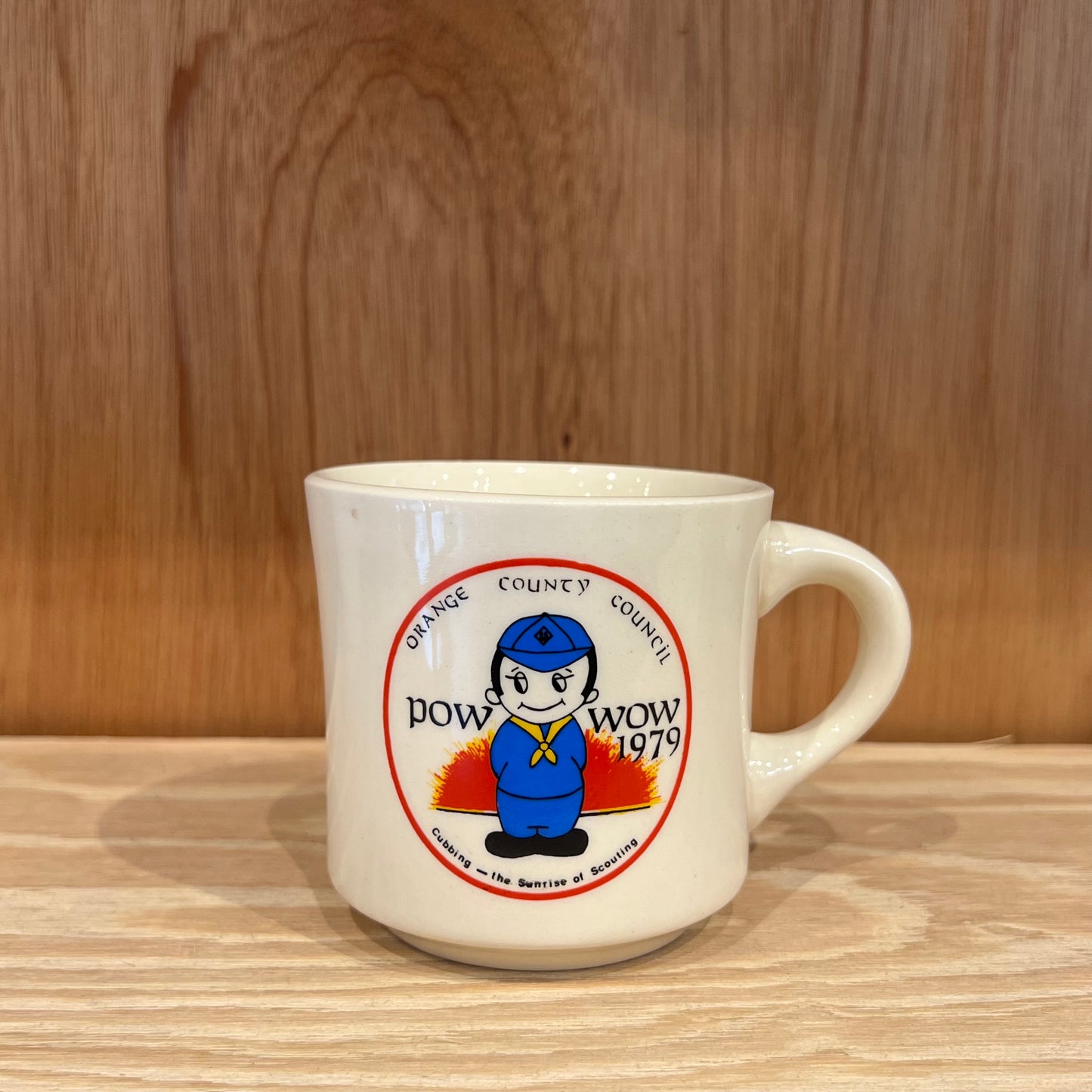 VINTAGE MUG CUP - POW WOW