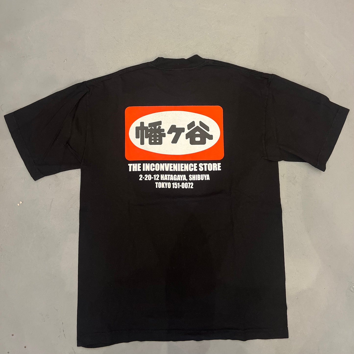 HATAGAYA T-SHIRTS BLACK