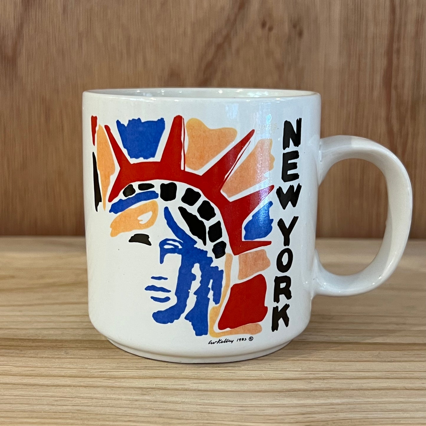 VINTAGE MUG CUP - NEW YORK CAPITAL