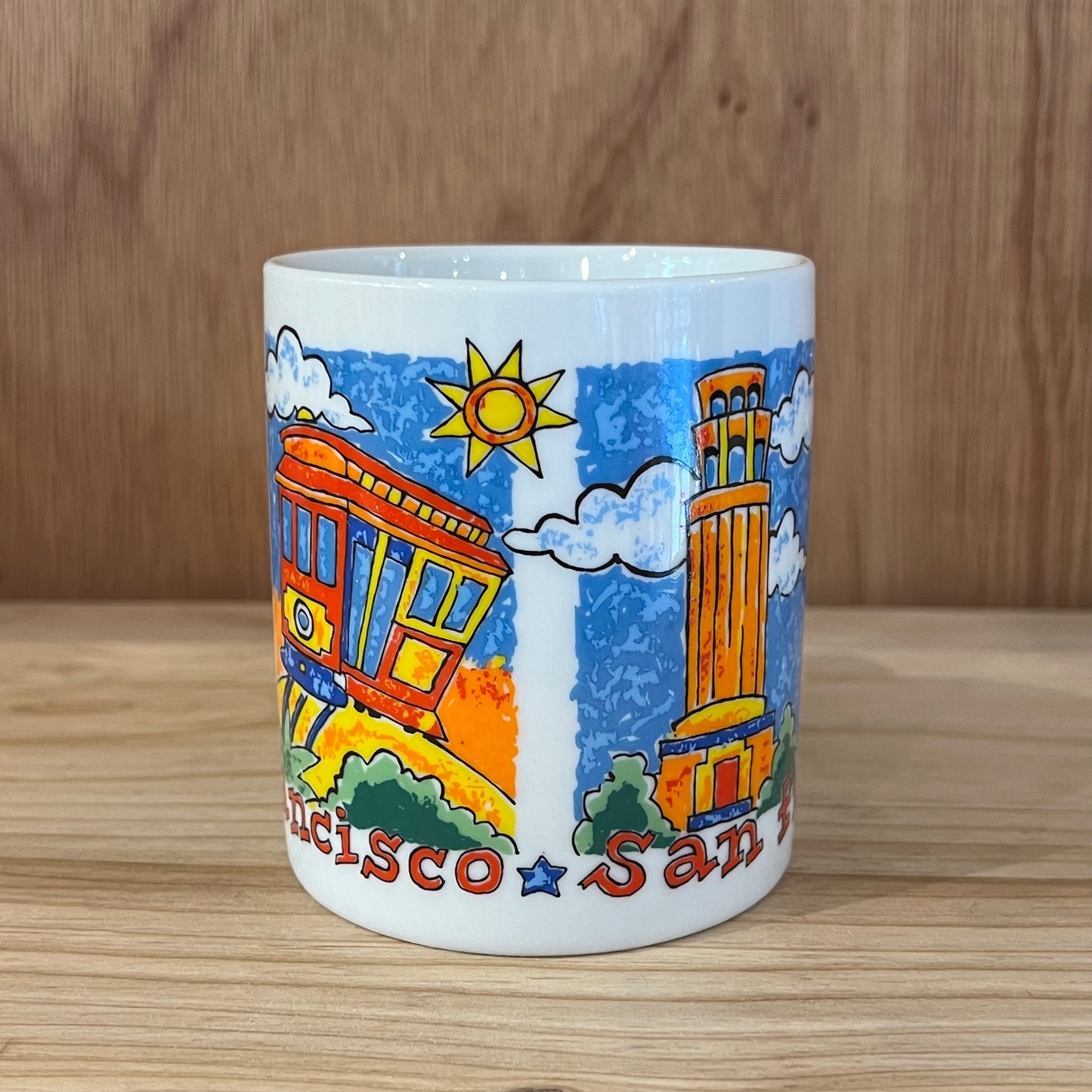 VINTAGE MUG CUP - SAN FRANCISCO CAPITAL