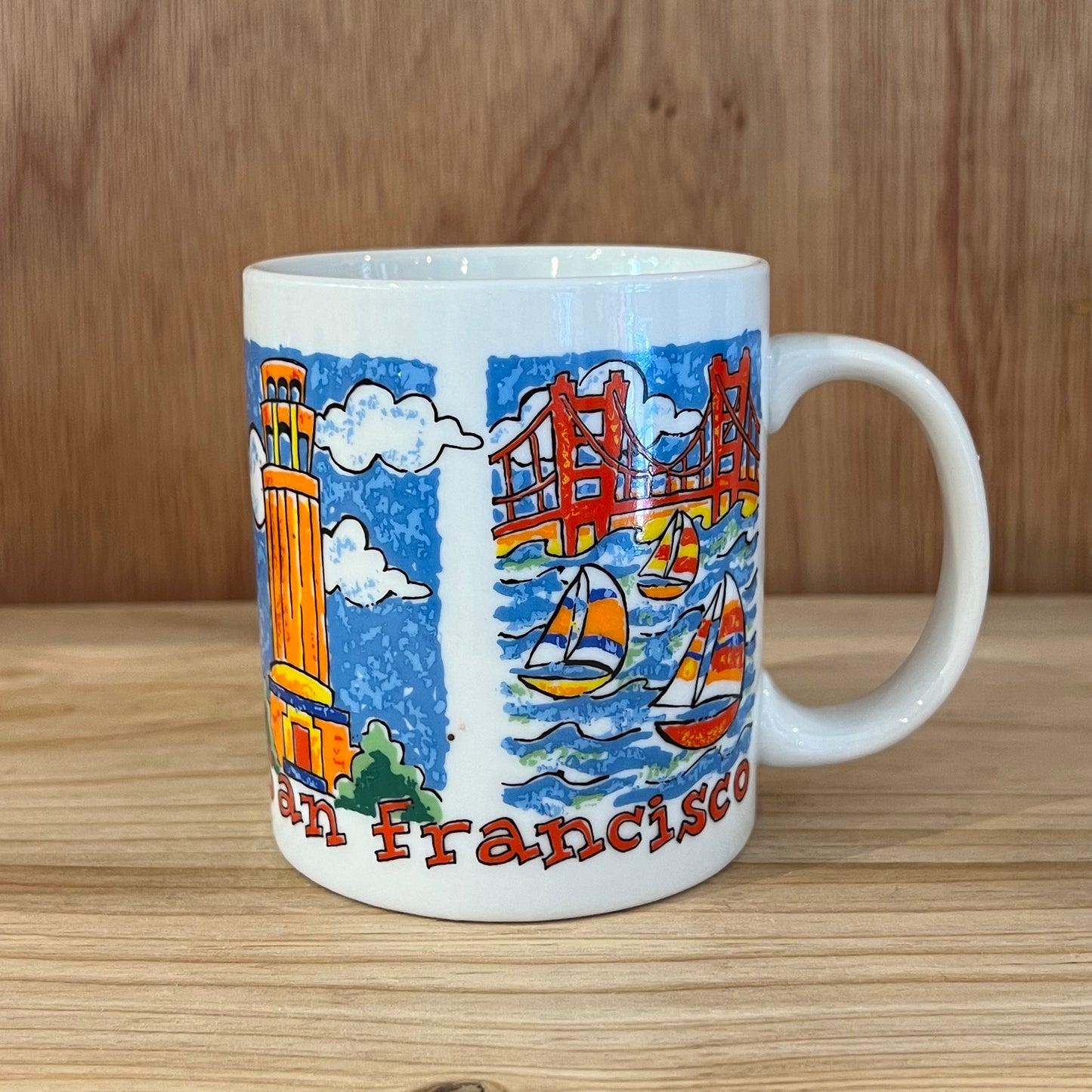 VINTAGE MUG CUP - SAN FRANCISCO CAPITAL