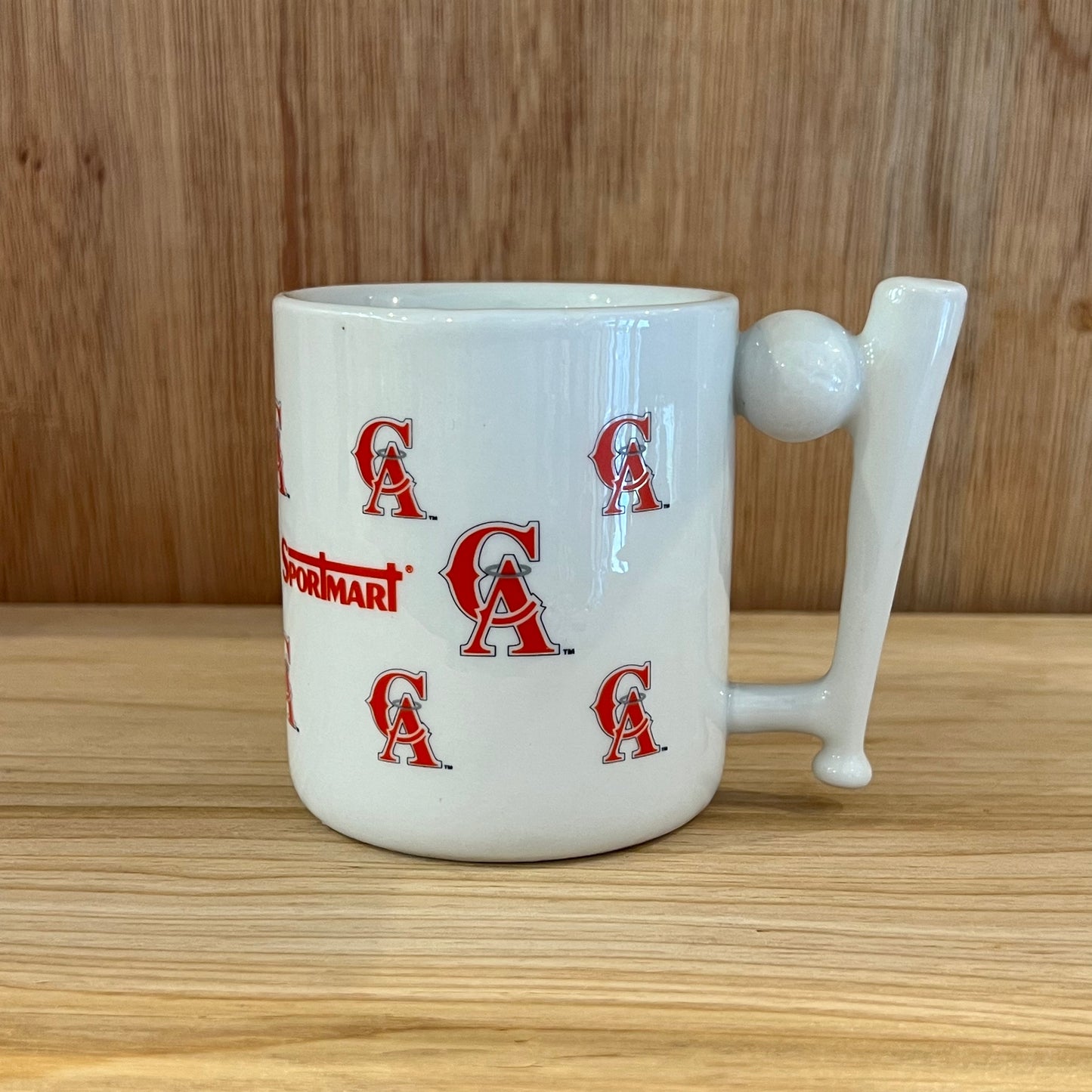 VINTAGE MUG CUP -CA BASEBALL