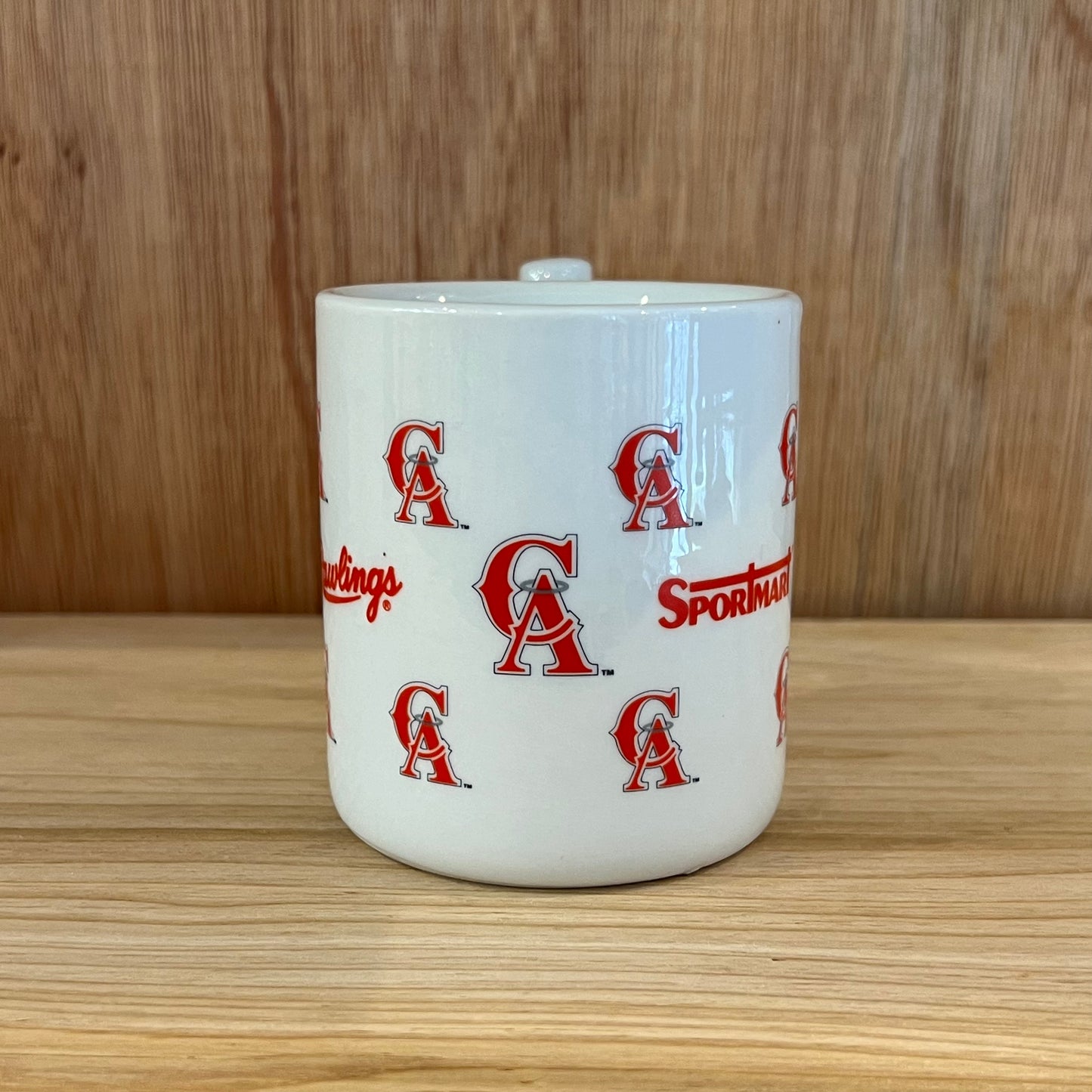 VINTAGE MUG CUP -CA BASEBALL