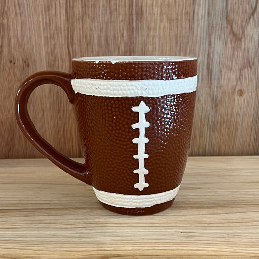 VINTAGE MUG CUP - RUGBY BALL