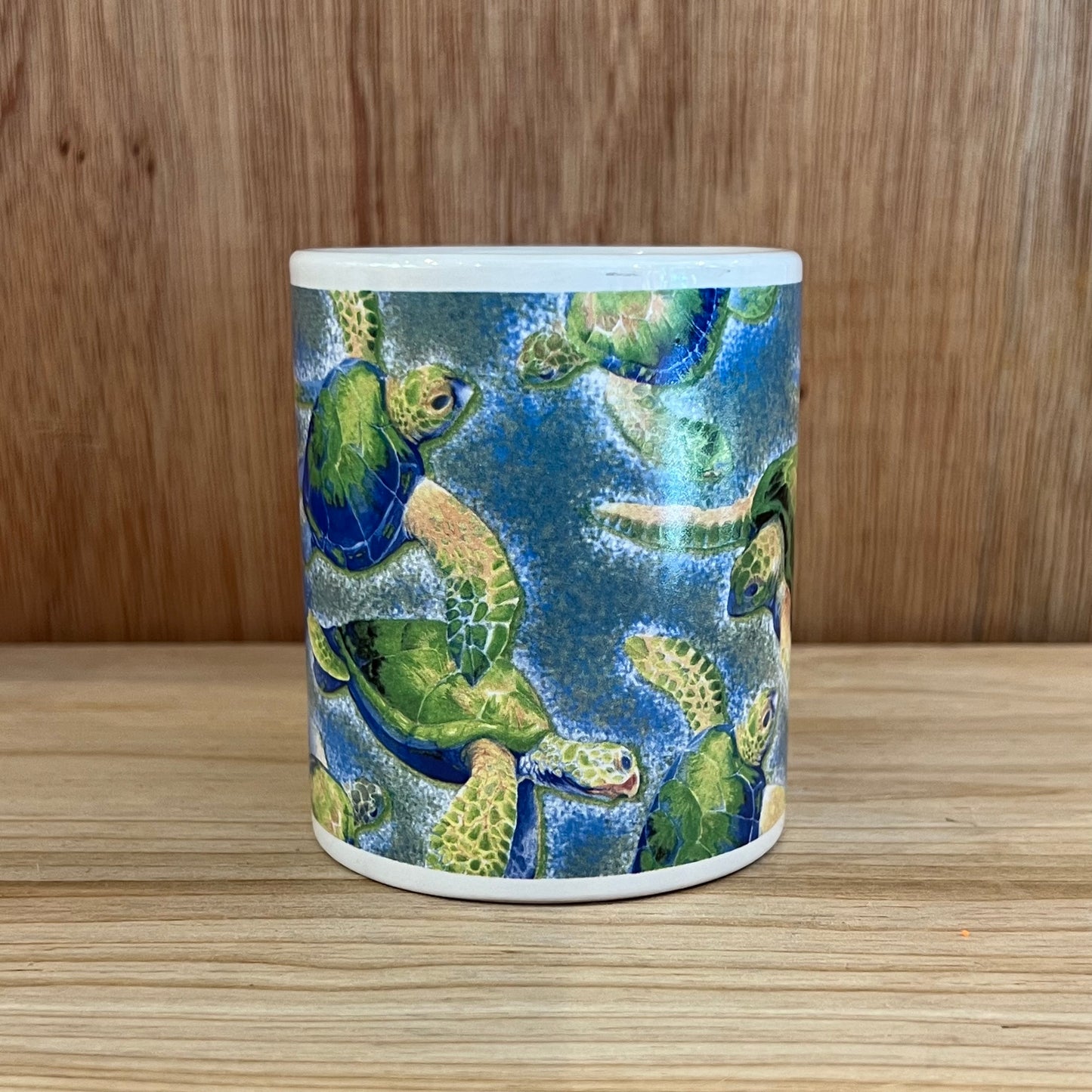 VINTAGE MUG CUP - SEA TURTLES