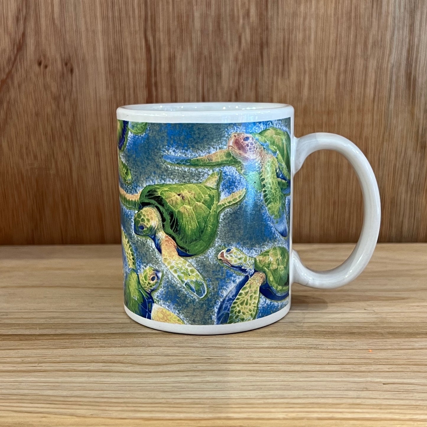 VINTAGE MUG CUP - SEA TURTLES