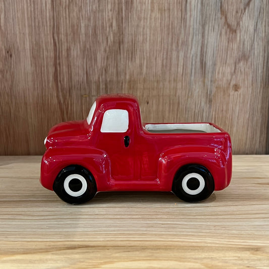 CERAMIC RED TRUCK