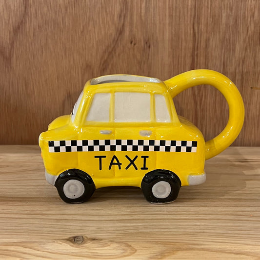 VINTAGE MUG CUP - YELLOW CAB