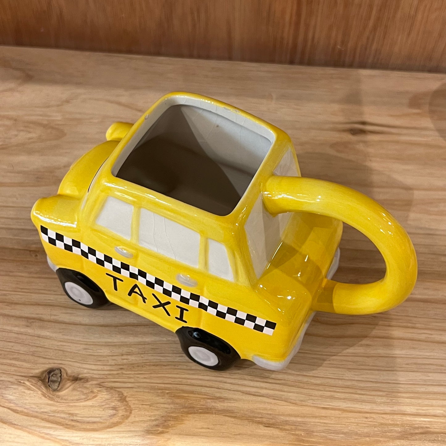 VINTAGE MUG CUP - YELLOW CAB