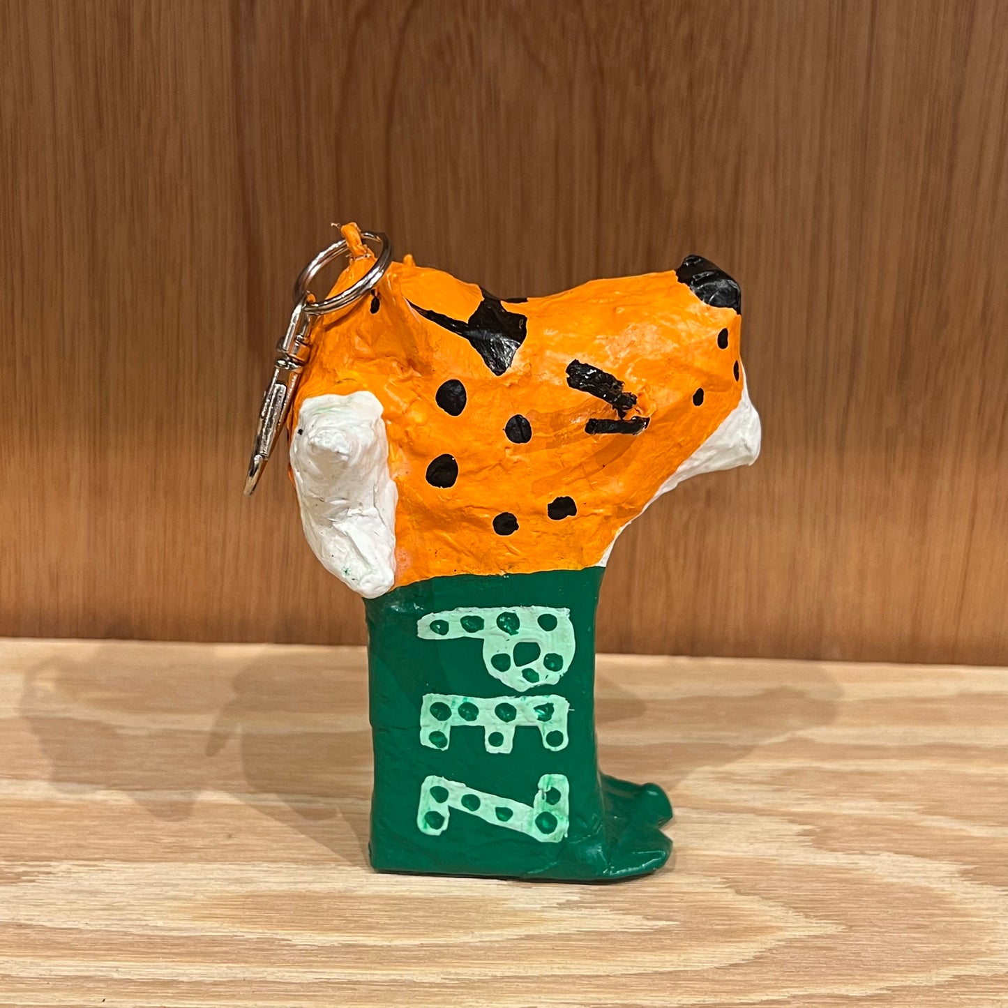 ORNAMENT with SOCKS  BY KIM BAISE CHESTER CHEETAH