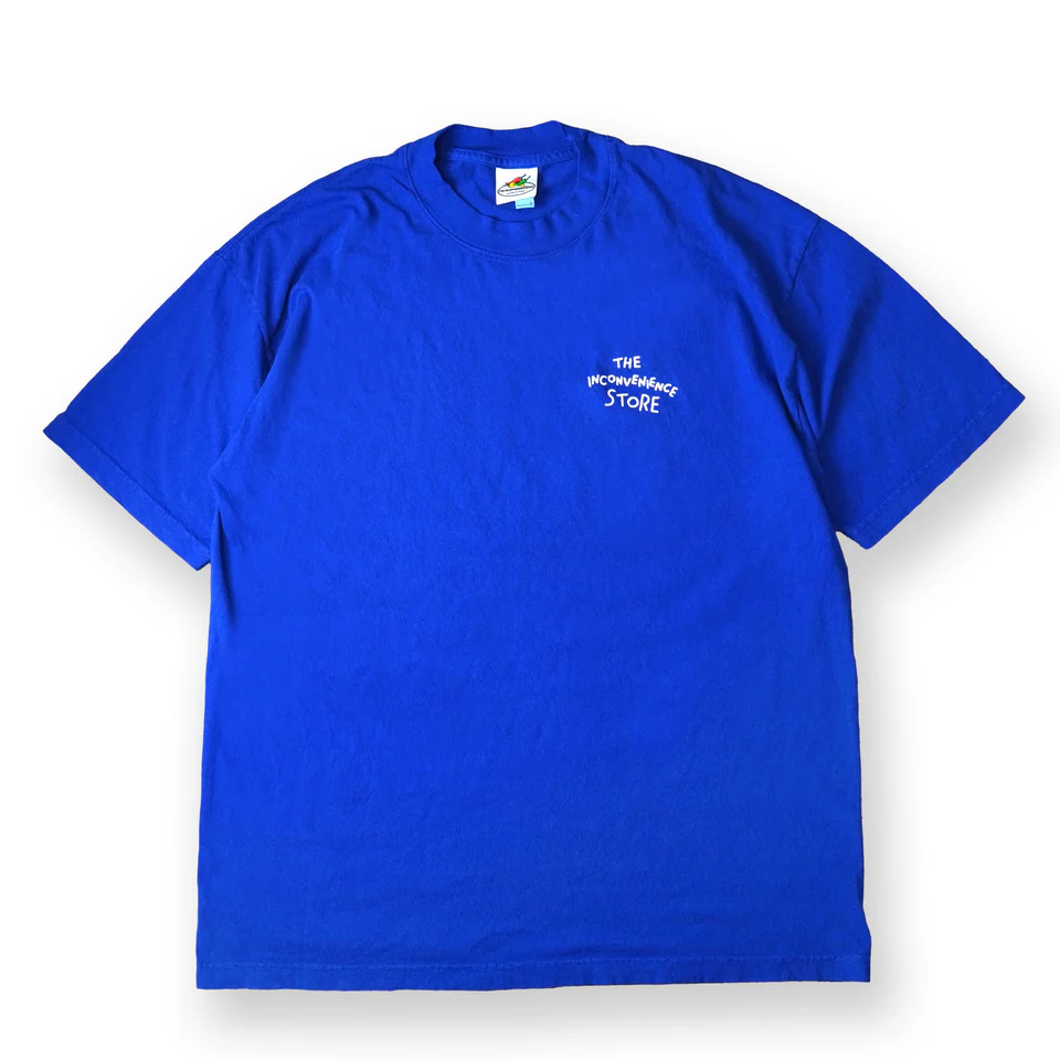 KENGO AOKI ART T-SHIRT - BLUE