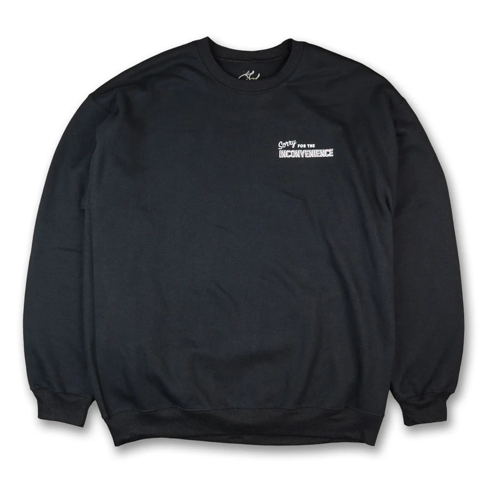 O.G. TIS Shop Logo Crewneck Sweatshirt -Black