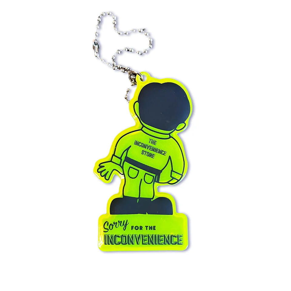 REFLECTIVE KEY CHAIN -KANBAN BOY