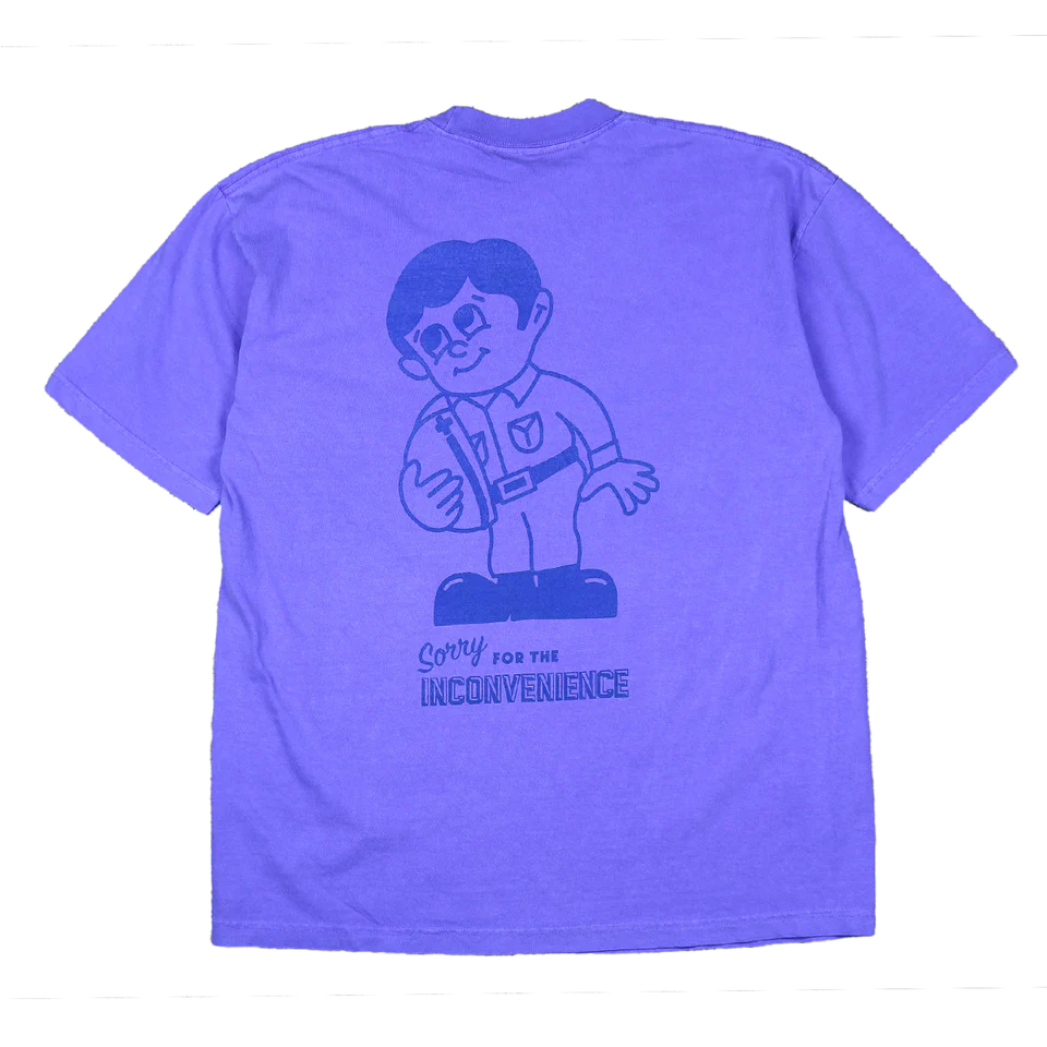 KANBAN BOY T-SHIRT - NEON PURPLE