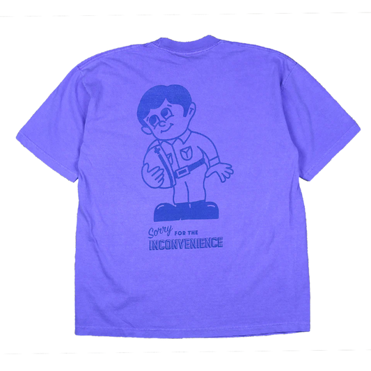 KANBAN BOY T-SHIRT - NEON PURPLE